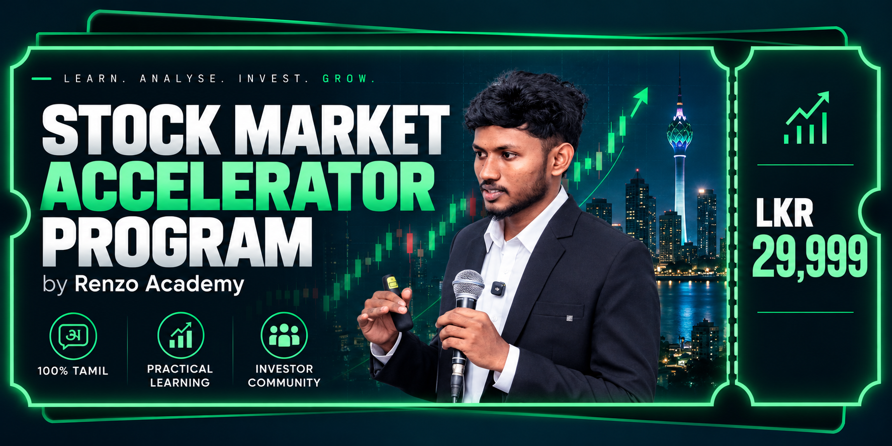 Stock Market Accelerator Program by Renzo Academy